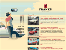 Tablet Screenshot of franks-originale.ch